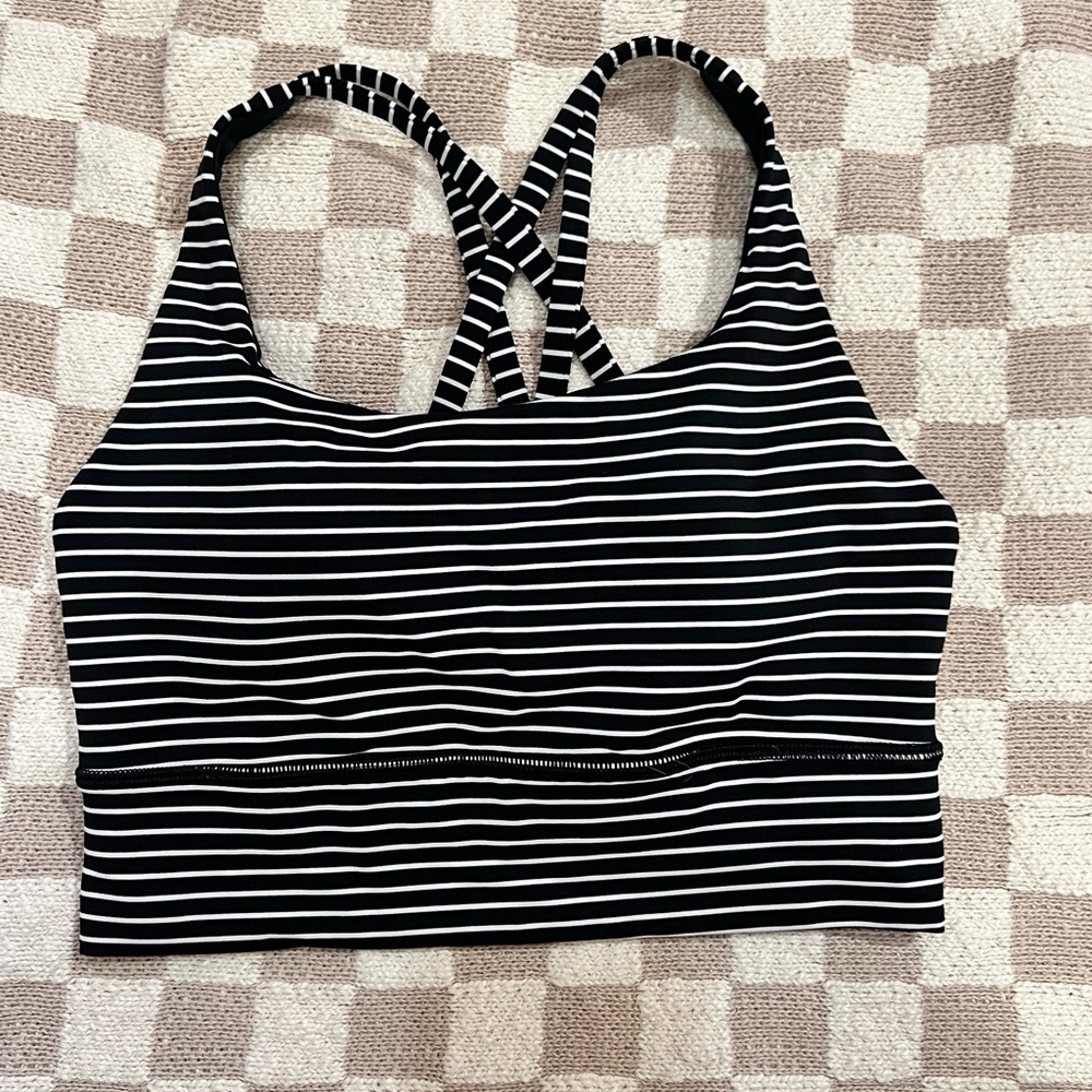 Lululemon: Energy Bra Longline.